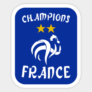 Champions de monde Sticker